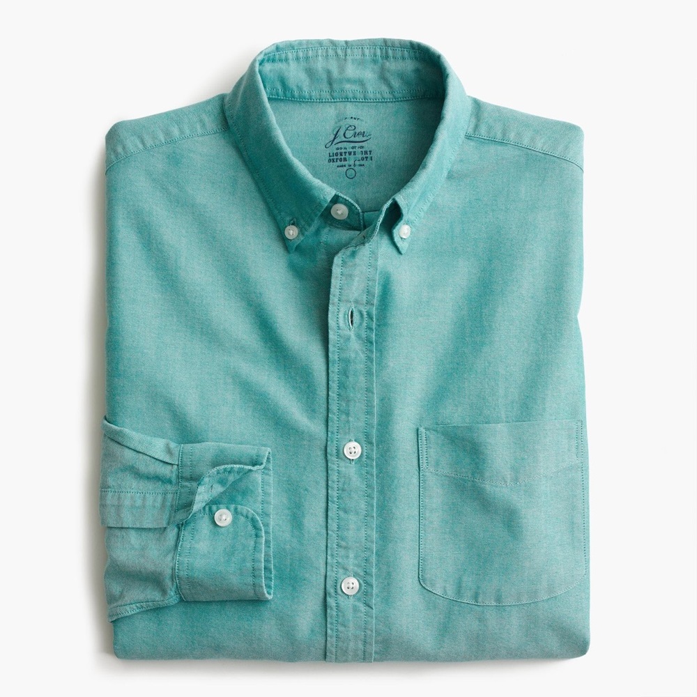 J Crew Men’s Slim-fit Lightweight Oxford Shirt SM